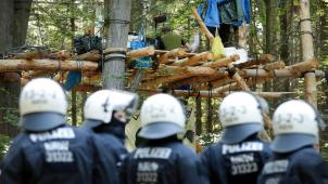 <p>Nachdem der Kläger in Erster Instanz erfolgreich war, wird sich nun das Oberverwaltungsgericht in Münster mit der Räumung der Baumhäuser im Hambacher Forst beschäftigen.</p>