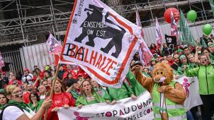 <p>Die wochenlange Proteste bei Delhaize hatten dem Thema Demonstrationsverbot zusätzlichen Auftrieb gegeben.</p>
