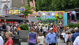 <p>Am Samstag war die Kirmes gut besucht</p>