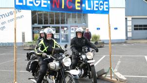 <p>Fahrer bei der Tour nach Nizza im Jahr 2015</p>