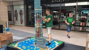 <p>Das Original in Dubai ist 828 Metern hoch – der Lego-Nachbau aus Geel„nur“ 3,5 Meter.</p>