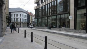 <p>Ein Blick in die Genter Straße Vogelmarkt</p>