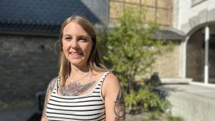 <p>Charlène Counson hat seit Mai diesen Jahres den Vorsitz des RDJ inne und will mit der Organisation neue Wege beschreiten.</p>