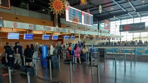 <p>Am Wochenende war nicht viel los im Flughafen von Charleroi.</p>