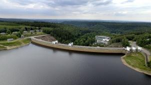 <p>Über die Rolle der Eupener Wesertalsperre wird bei der Aufarbeitung der Flutkatastrophe sehr diskutiert.</p>