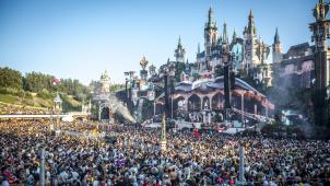 <p>Ein Blick auf die Mainstage des Festvials</p>