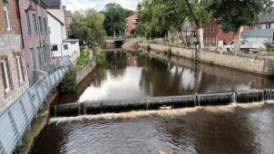 <p>Staustufe Weser</p>