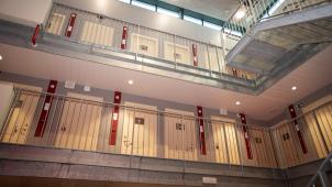 <p>Das Gefängnis im Brüsseler Stadtteil Haren ist speziell für die Umsetzung der besonderen Sicherheitsmaßnahmen eingerichtet.</p>