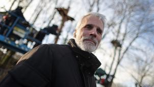 <p>Dirk Weinspach während der Räumung von Lützerath im Januar.</p>