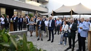 <p>Beim Festakt am Freitagabend wurden die neuen Räumlichkeiten am Eupener Marktplatz offiziell eingeweiht.</p>