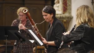 <p>Über 20 Lehrkräfte der Musikakademie der Deutschsprachigen Gemeinschaft hatten in Gedenken an ihren ehemaligen Direktor ein buntes Programm für das Konzert zusammengestellt.</p>