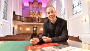 <p>Kirchenmusikdirektor Georg Hage freut sich auf das Jubiläum der Aachener Bachtage.</p>