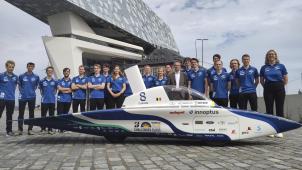 <p>Das belgische Team bei der Vorstellung im Juli in Löwen</p>
