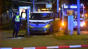 <p>Blick auf die Unfallstelle in Rheydt.</p>