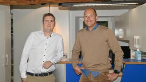 <p>Dr. Jan Berx (links) und Dr. Johan Lambertz praktizieren gemeinsam mit Dr. Frank Jacob in Eupen.</p>