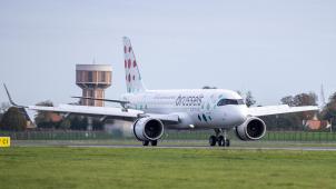 <p>Bei Brussels Airlines herrscht dicke Luft.</p>