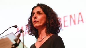 <p>Die EU-Abgeordnete Marie Arena</p>