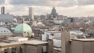 <p>Ein Blick von oben auf die Hauptstadt</p>