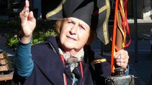 <p>Als Nachtwächterin führt Renate Wünsche erneut durchs nächtliche Eupen.</p>