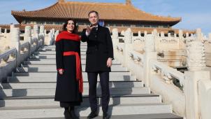 <p>Am Donnerstag besuchten De Croo und Lahbib die Verbotene Stadt in Peking.</p>