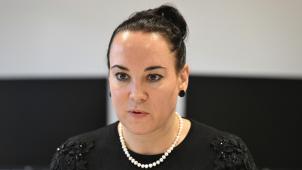 <p>Ministerin Lydia Klinkenberg</p>