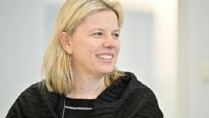 <p>Eupens Bürgermeisterin Claudia Niessen (Ecolo)möchte die Stadt für die Zukunft rüsten.</p>
