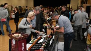 <p>Die Weinmesse findet traditionell am letzten Wochenende im Januar statt.</p>