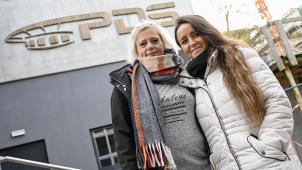 <p>Claudia Ernst (links) und Jana Schröder zeichnen für die Organisation des Workshops verantwortlich.</p>