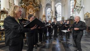 <p>Dirigent Gerhard Sporken verabschiedet sich bald vom Vokalensemble Cantabile – nach fast 30 Jahren.</p>