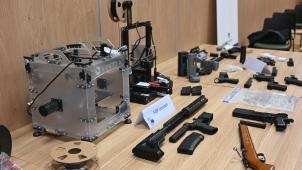 <p>Diese Waffen konnten die Beamten sicherstellen.</p>