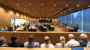 <p>Blick ins Parlament der DG</p>