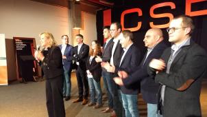 <p>Die Kandidaten von CSP und Les Engagés, die bei den Regional- und Föderalwahlen die vorderen Plätze belegen.</p>