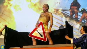 <p>Den “Ranzen“ interessiert keiner. Siegfried (Eberhard Mischlich) zeigt bei den Aufnahmen, was er kann.</p>