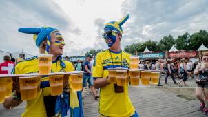 <p>Die belgischen Festivals sind in diesem Jahr verpflichtet, Mehrwegbecher zu nutzen.</p>