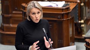 <p>Verteidigungsministerin Ludivine Dedonder (PS) steht erneut in der Kritik.</p>