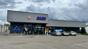 <p>Der Aldi-Markt an der Hochstraße bleibt einige Tage geschlossen.</p>