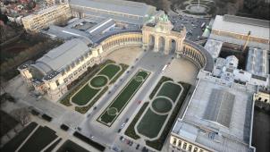 <p>Der Jubelpark mit seinen Arkaden und Museen</p>