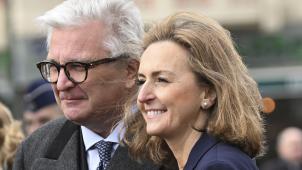 <p>Prinz Laurent - hier mit seiner Frau Prinzessin Claire - kann sich eine Zukunft ohne jährliche Dotation vorstellen.</p>