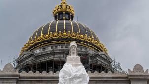 <p>Ein Blick auf den Justizpalast von Brüssel</p>