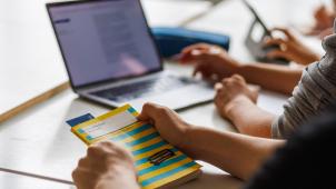 <p>In Flandern setzen viele Schulen auf Laptops statt auf feste Computerräume.</p>