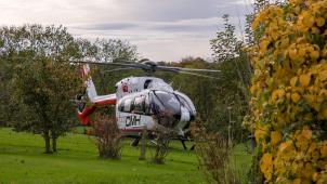 <p>674 Patienten wurden im vergangenen Jahr mit dem CMH-Hubschrauber weggeflogen.</p>