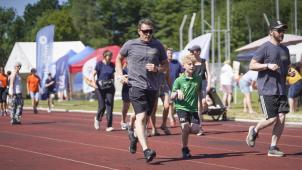 <p>Beim Lauf für das Leben ist der Name nicht zwingend Programm: Auch Gehen ist erlaubt.</p>