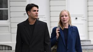<p>Conner Rousseau und Melissa Depraetere</p>