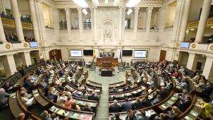 <p>Ein Blick in die Abgeordnetenkammer</p>