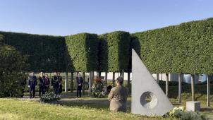 <p>Ein Monument wurde unweit der Unfallstelle errichtet.</p>
