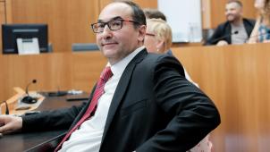 <p>Ahmed Laaouej, Chef der Brüsseler PS</p>