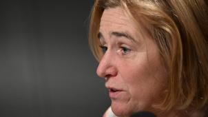 <p>Elke Van den Brandt, flämische Regierungsbildnerin in der Region Brüssel.</p>