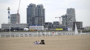 <p>Der Strand von Ostende</p>