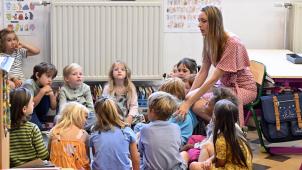 <p>Für die Schüler der Französischen Gemeinschaft geht heute der Unterricht wieder los.</p>