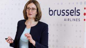 <p>Dorothea von Boxberg, CEO von Brussels Airlines: „Die Tatsache, dass wir wieder schwarze Zahlen schreiben, macht es möglich zu wachsen.“</p>